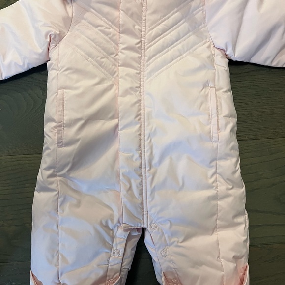 Baby gap pink down filled snowsuit 3-6M brand new - Picture 4 of 6